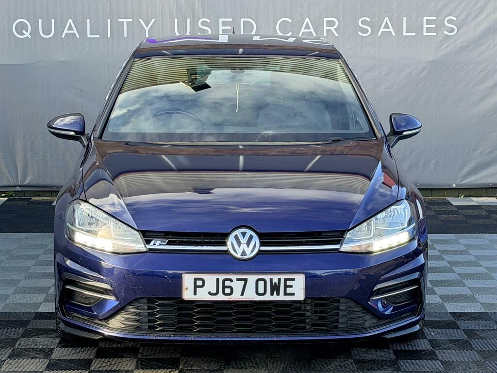 Volkswagen Golf 2.0 Tdi R-line Euro 6 Ss PJ67OWE Blue #3