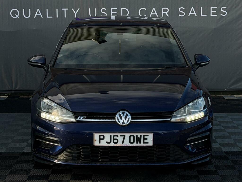 Volkswagen Golf 2.0 Tdi R-line Euro 6 Ss PJ67OWE Blue #5