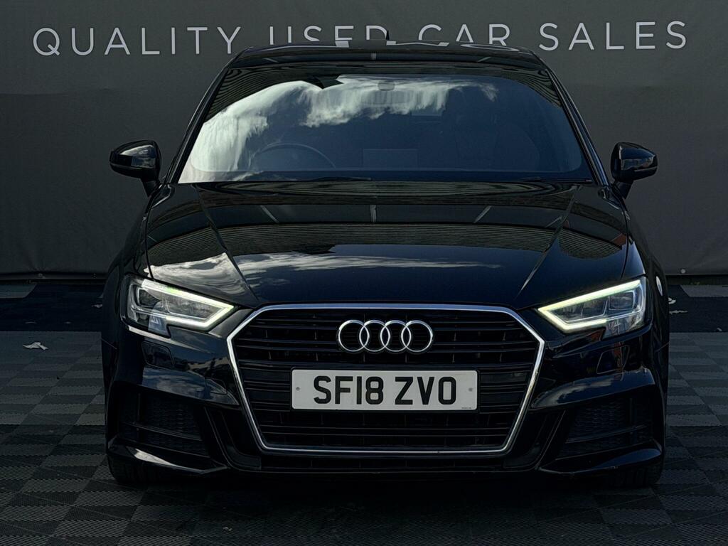 Audi A3 1.0 Tfsi S Line Sportback Euro 6 Ss SF18ZVO Black #5