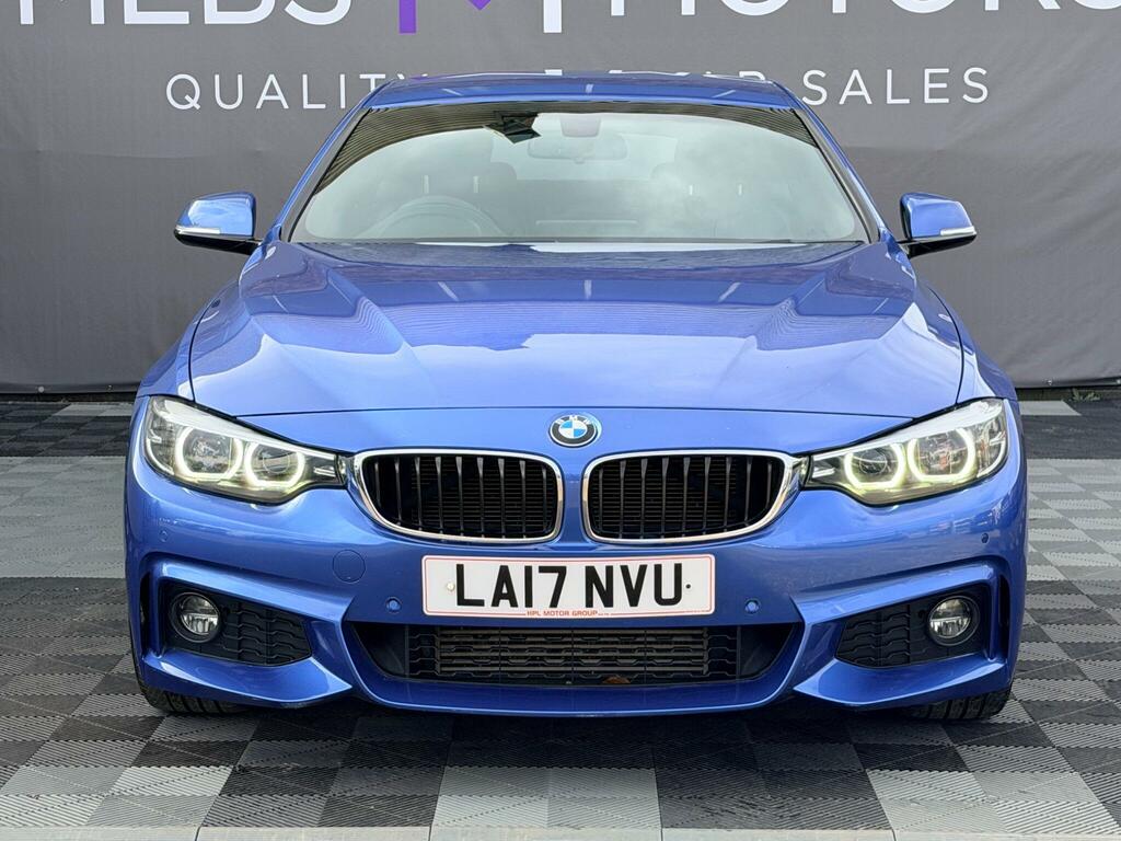 BMW 4 Series Gran Coupe 2.0 420D M Sport Euro 6 Ss LA17NVU Blue #3