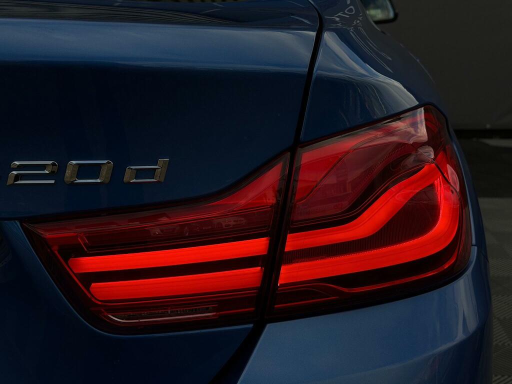 BMW 4 Series Gran Coupe 2.0 420D M Sport Euro 6 Ss LA17NVU Blue #6