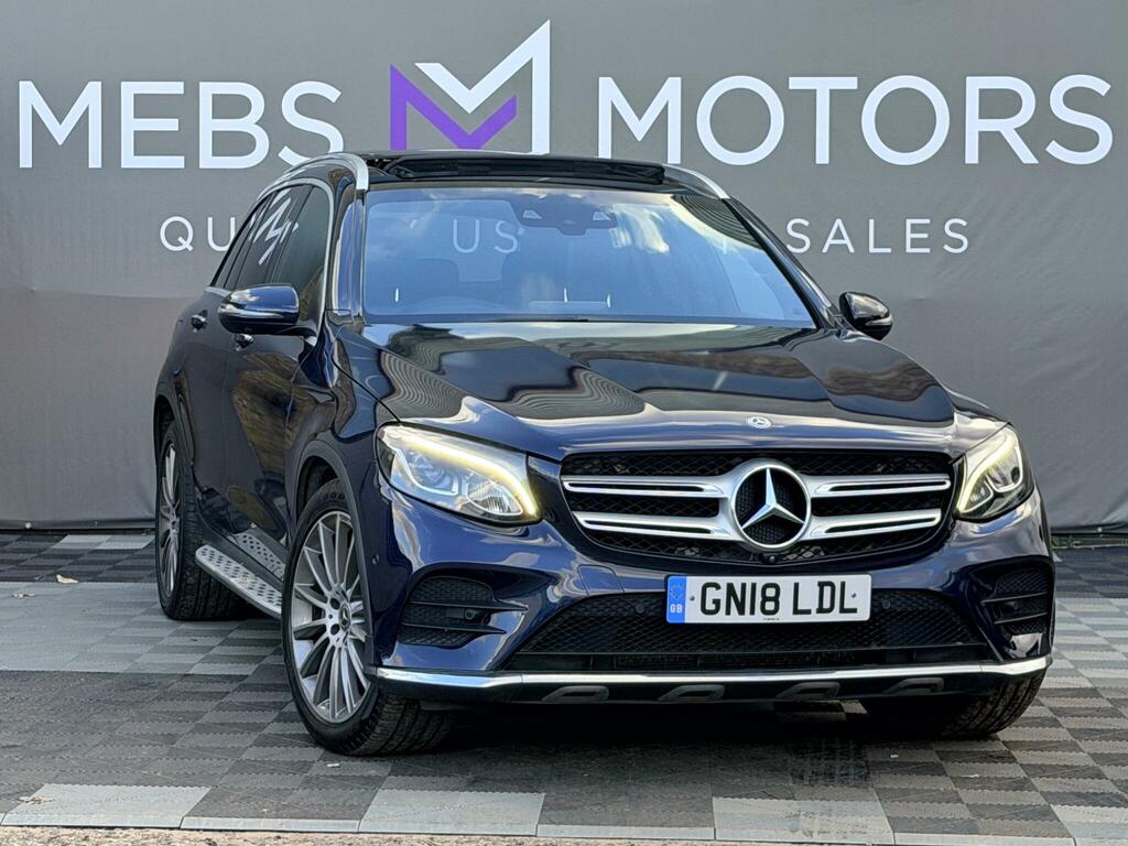 Mercedes-Benz GLC Class 3.0 Glc350d V6 Amg Line Premium Plus G-tronic 4M Blue
