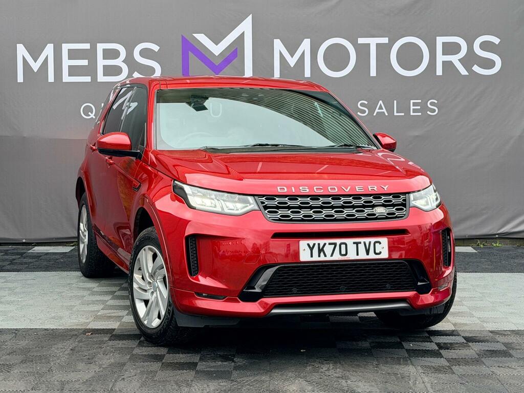 Land Rover Discovery Sport 2.0 D180 Mhev R-dynamic S 4Wd Euro 6 Ss YK70TVC Red