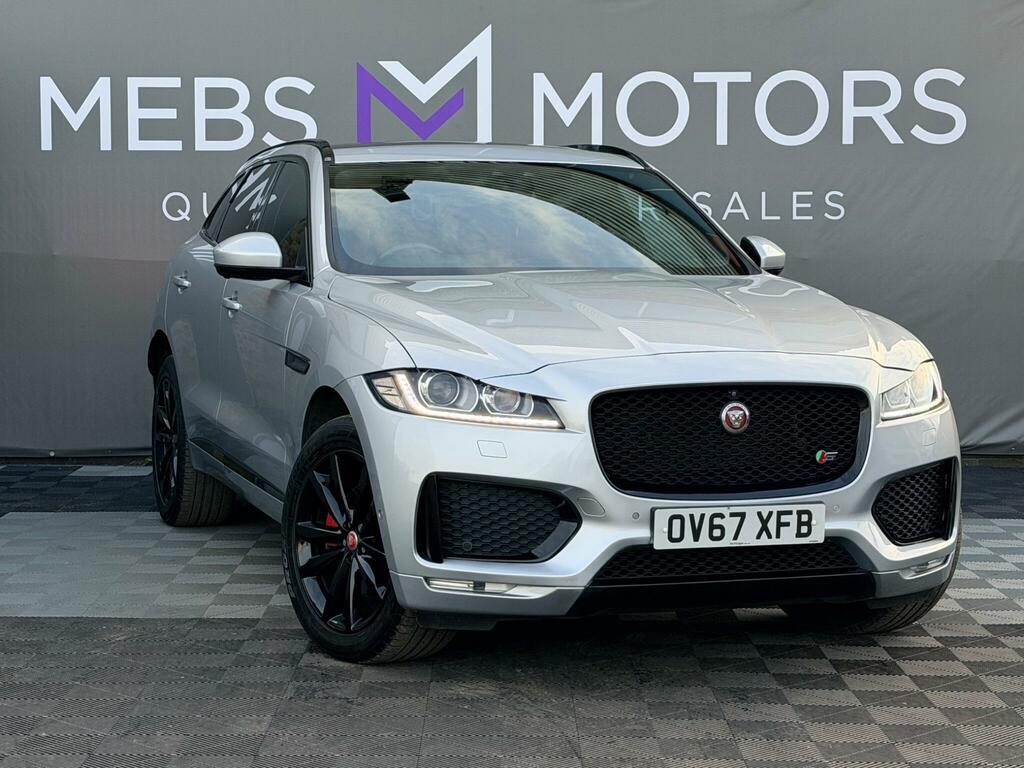 Jaguar F-Pace 3.0 V6 S Awd Euro 6 Ss Silver