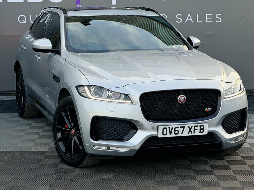 Jaguar F-Pace 3.0 V6 S Awd Euro 6 Ss Silver #2