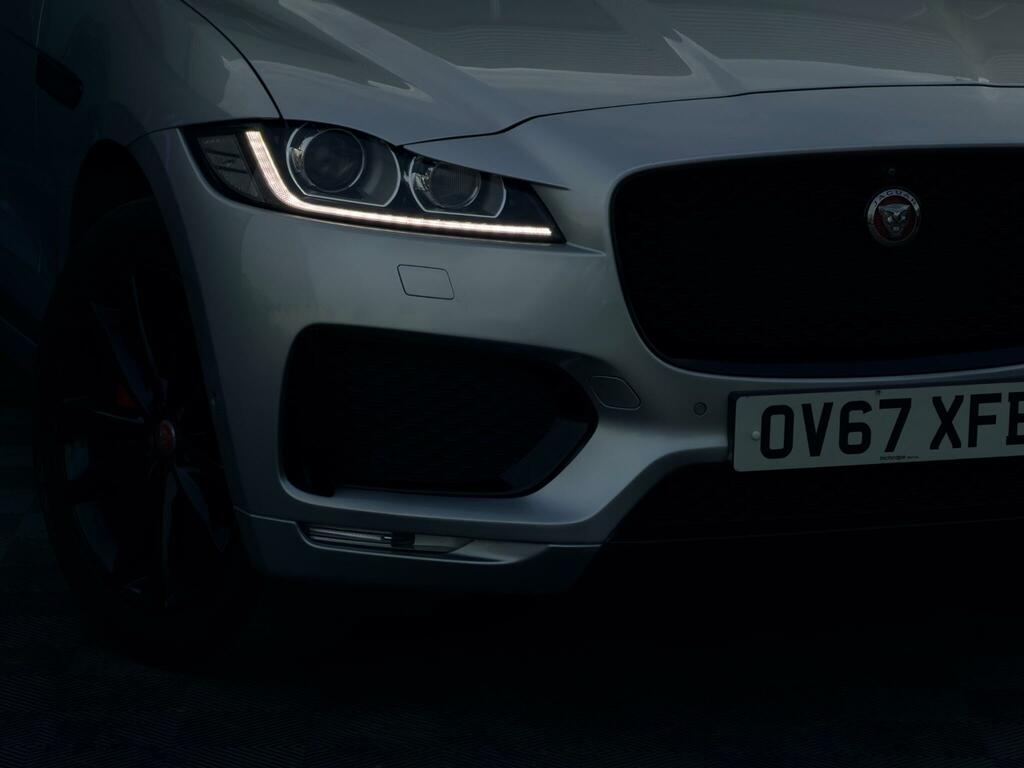 Jaguar F-Pace 3.0 V6 S Awd Euro 6 Ss Silver #4