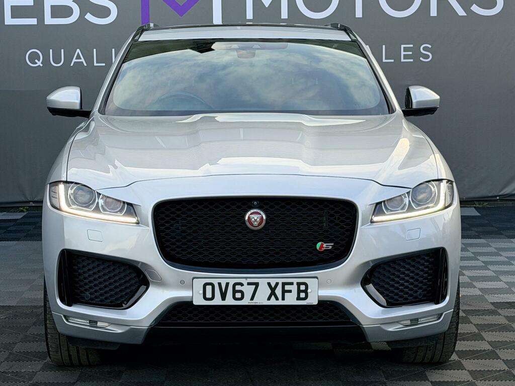 Jaguar F-Pace 3.0 V6 S Awd Euro 6 Ss Silver #3