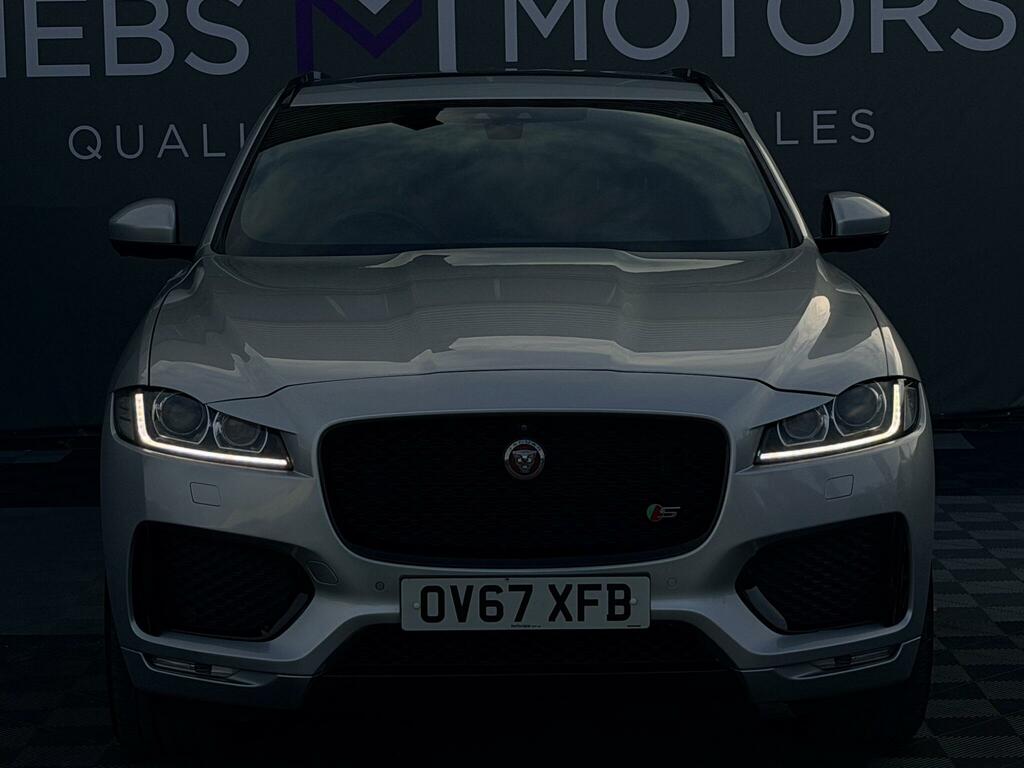 Jaguar F-Pace 3.0 V6 S Awd Euro 6 Ss Silver #5