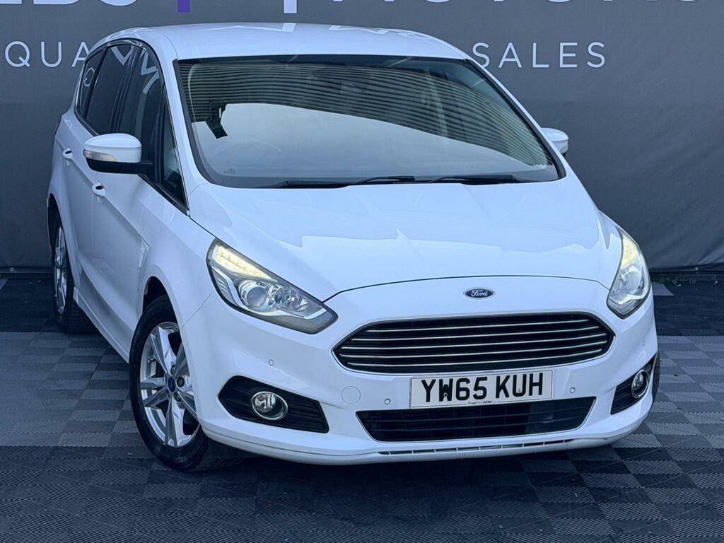 Ford S-Max 2.0 Tdci Titanium Euro 6 Ss White #2