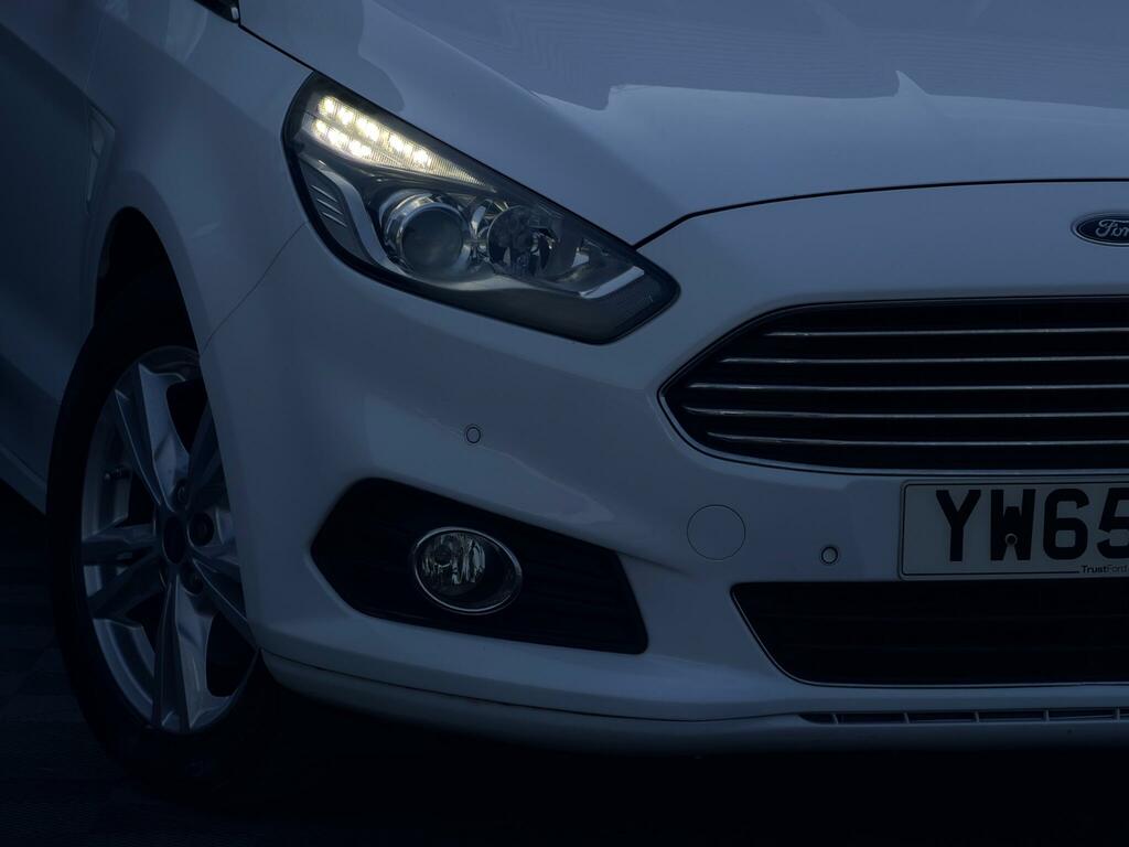 Ford S-Max 2.0 Tdci Titanium Euro 6 Ss White #5