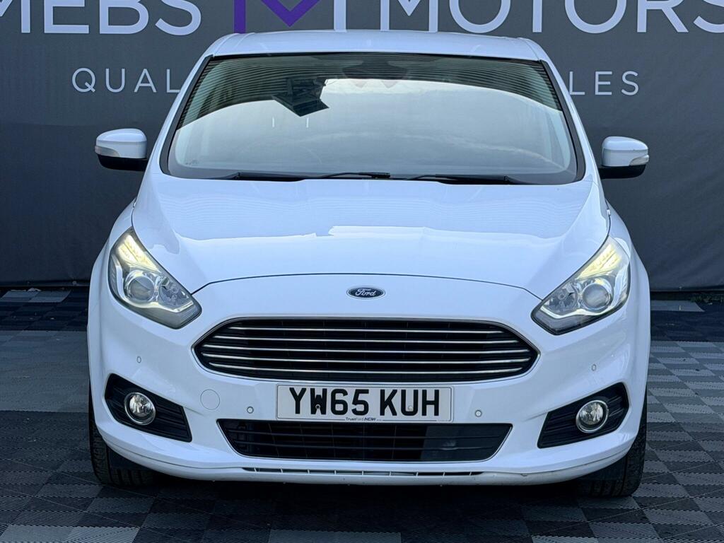 Ford S-Max 2.0 Tdci Titanium Euro 6 Ss White #4