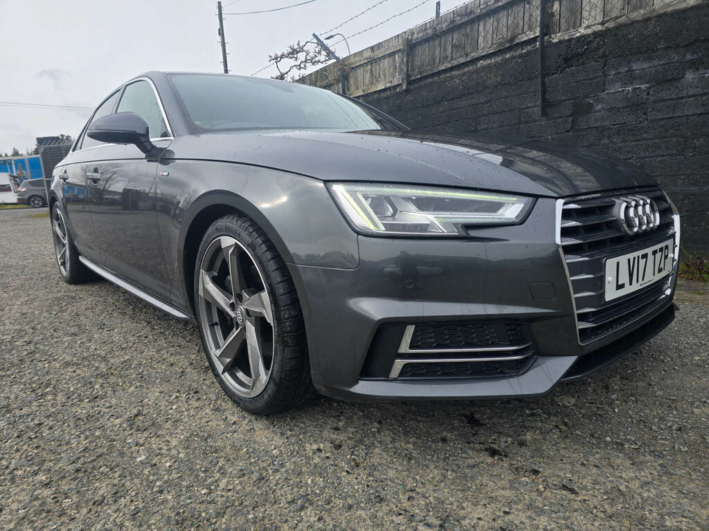 Audi A4 2.0 Tdi 190 S Line S Tronic Grey
