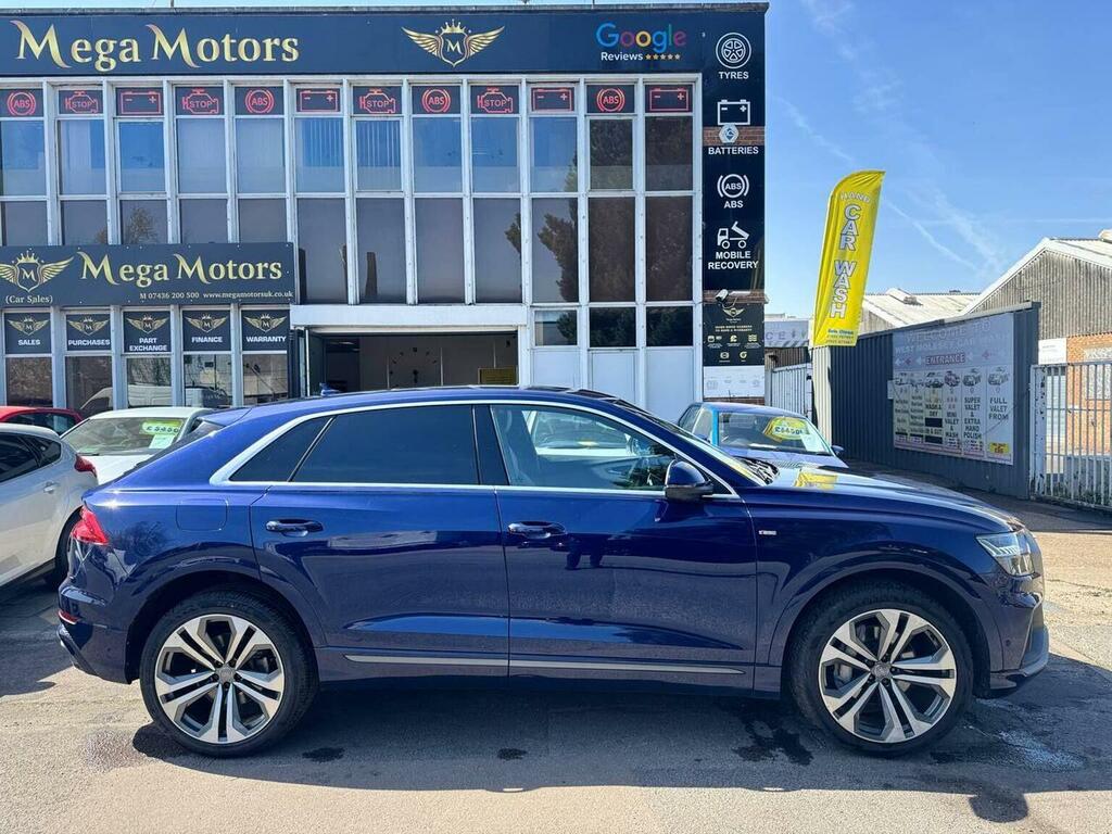 Audi Q8 Suv 3.0 Tdi V6 50 S Line Tiptronic Quattro Euro 6 FG19OUY Blue #3