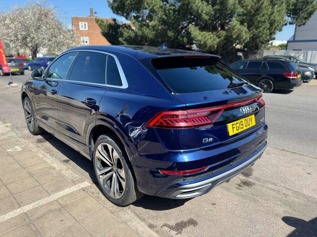 Audi Q8 Suv 3.0 Tdi V6 50 S Line Tiptronic Quattro Euro 6 FG19OUY Blue #6