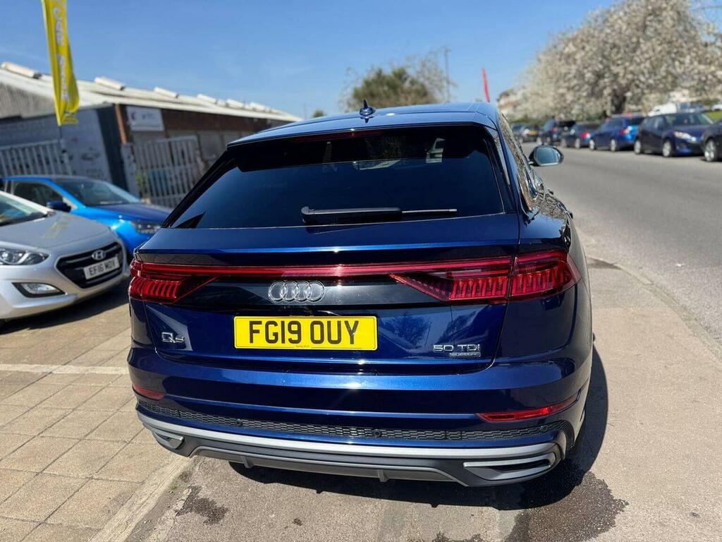 Audi Q8 Suv 3.0 Tdi V6 50 S Line Tiptronic Quattro Euro 6 FG19OUY Blue #5