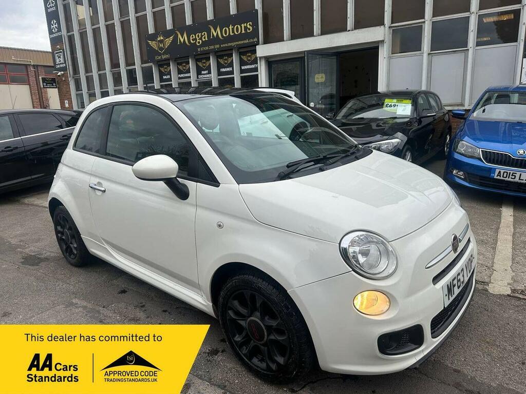Fiat 500 Hatchback 1.2 S Euro 5 Ss 201363 White