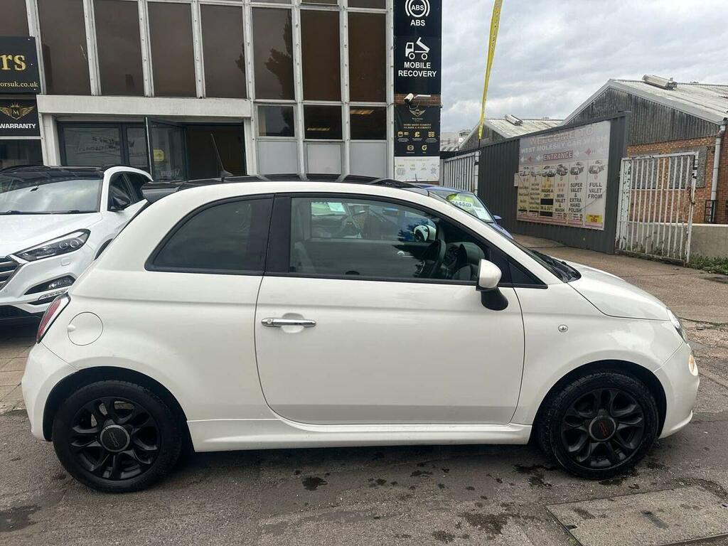 Fiat 500 Hatchback 1.2 S Euro 5 Ss 201363 MF63YOP White #2
