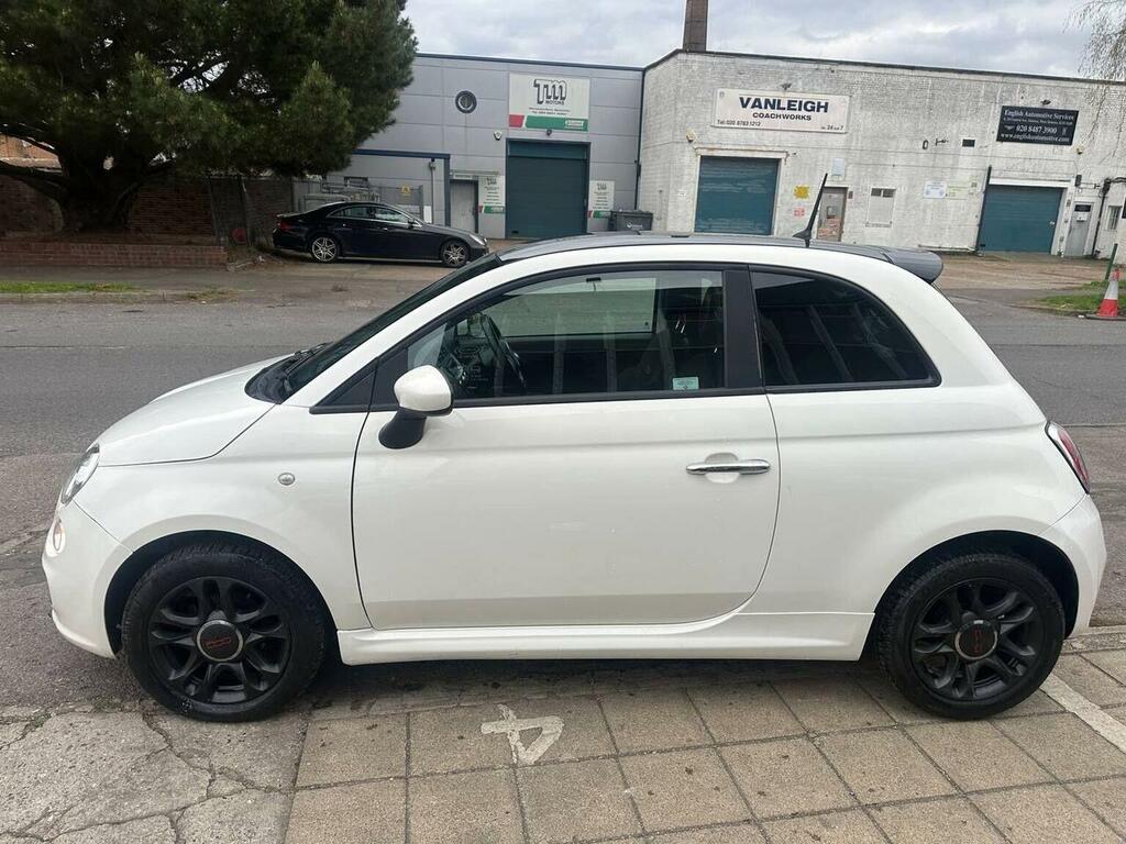 Fiat 500 Hatchback 1.2 S Euro 5 Ss 201363 MF63YOP White #6