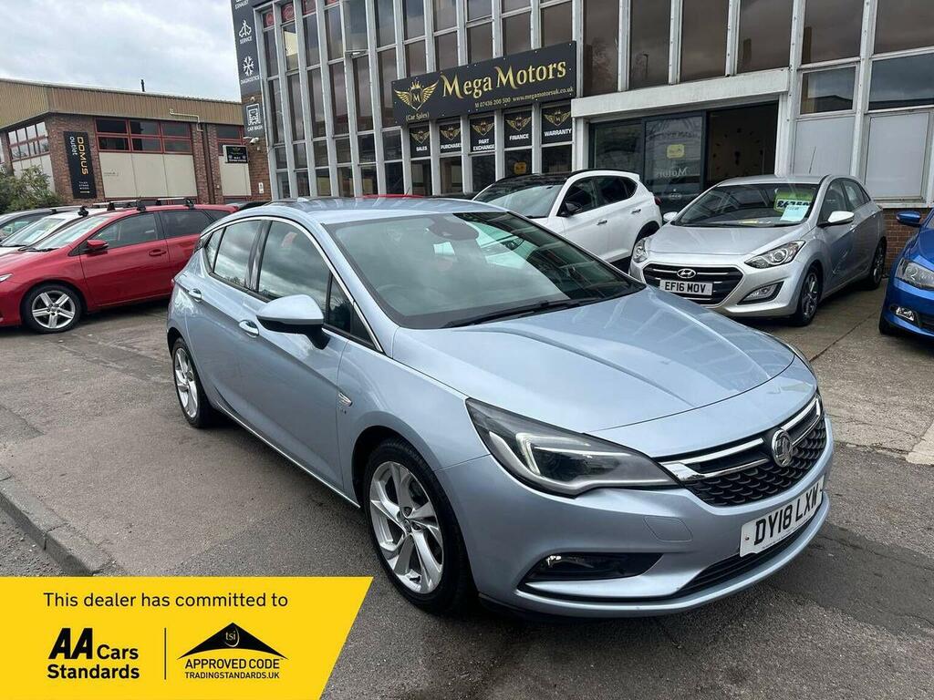 Vauxhall Astra Hatchback 1.0I Turbo Ecotec Sri Nav Euro 6 Ss 5 Silver