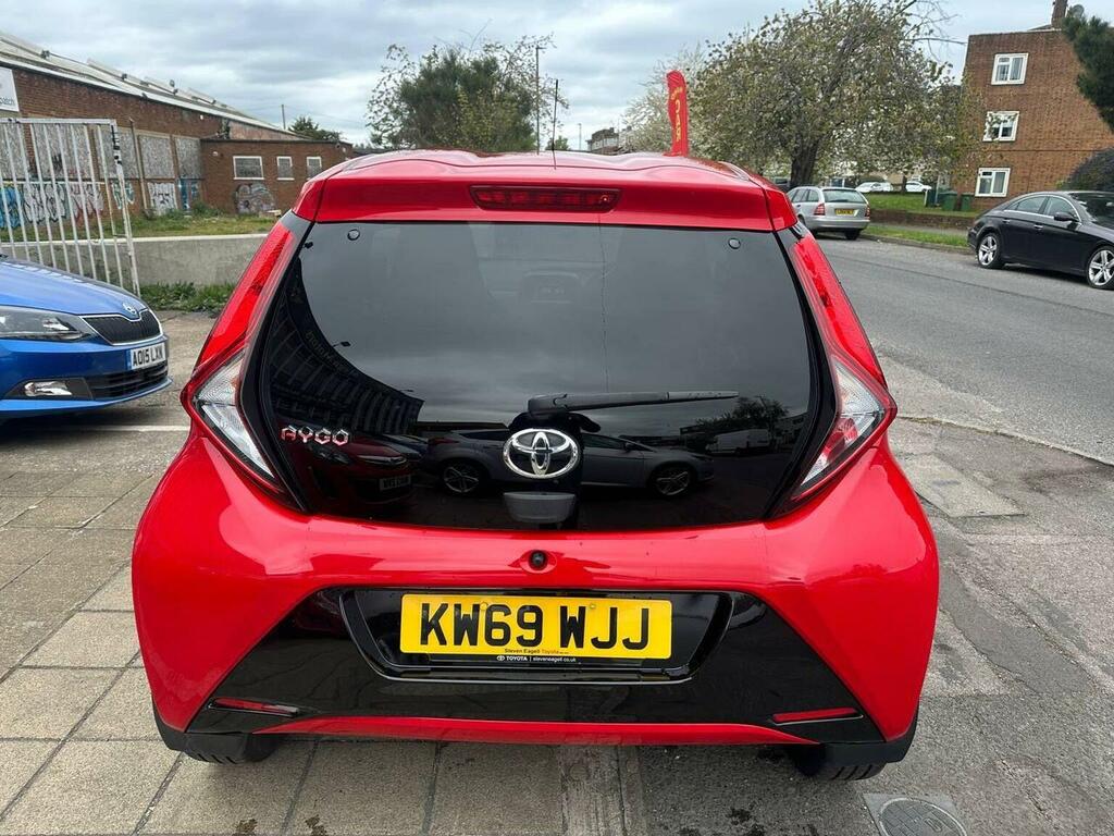 Toyota Aygo Hatchback 1.0 Vvt-i X-trend Euro 6 202069 KW69WJJ Red #5