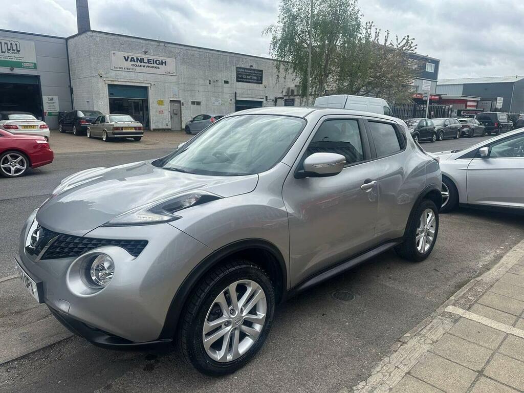Nissan Juke Suv 1.6 Acenta Xtron Euro 6 201717 VA17OPX Silver #3
