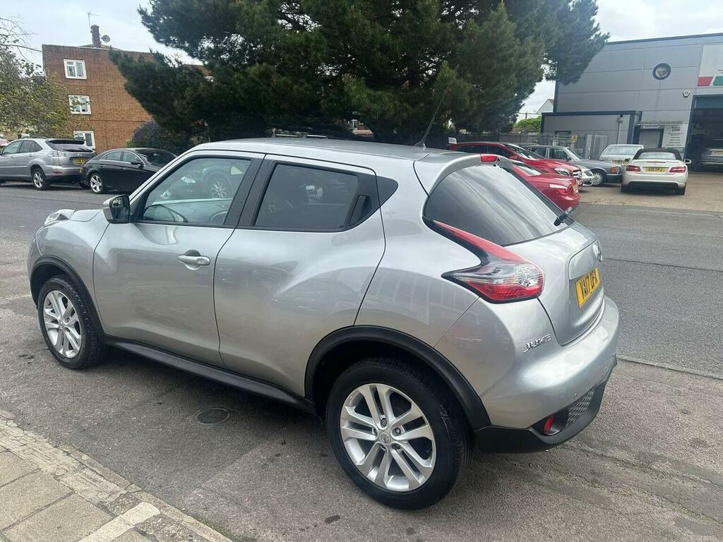 Nissan Juke Suv 1.6 Acenta Xtron Euro 6 201717 VA17OPX Silver #5