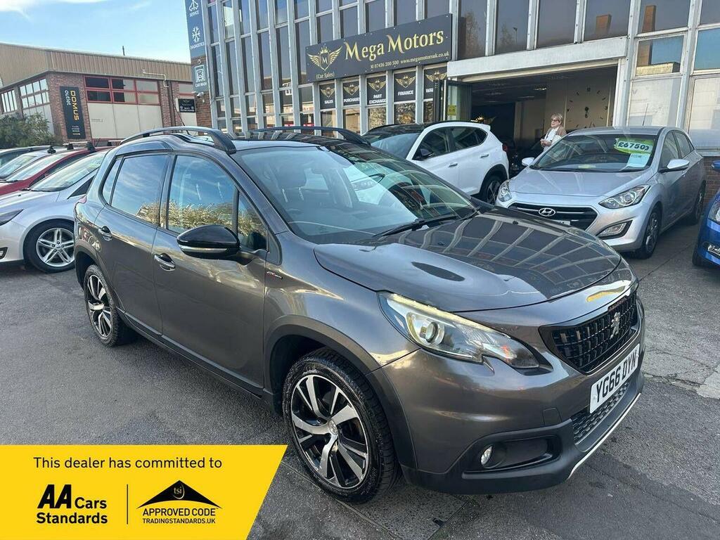 Peugeot 2008 Suv 1.2 Puretech Gt Line Euro 6 Ss 201766 Grey
