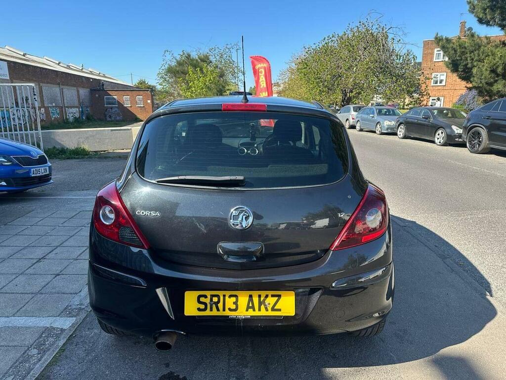 Vauxhall Corsa Hatchback 1.2I Ecoflex 16V Sxi Euro 5 Ss 2 SR13AKZ Black #6