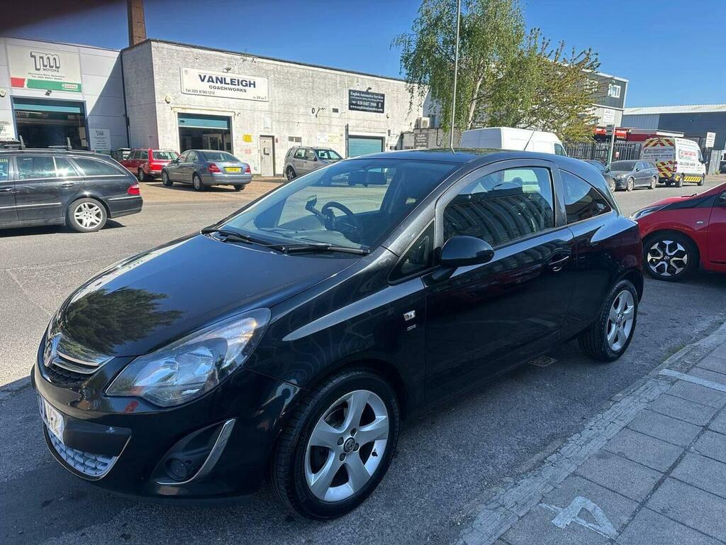 Vauxhall Corsa Hatchback 1.2I Ecoflex 16V Sxi Euro 5 Ss 2 SR13AKZ Black #3