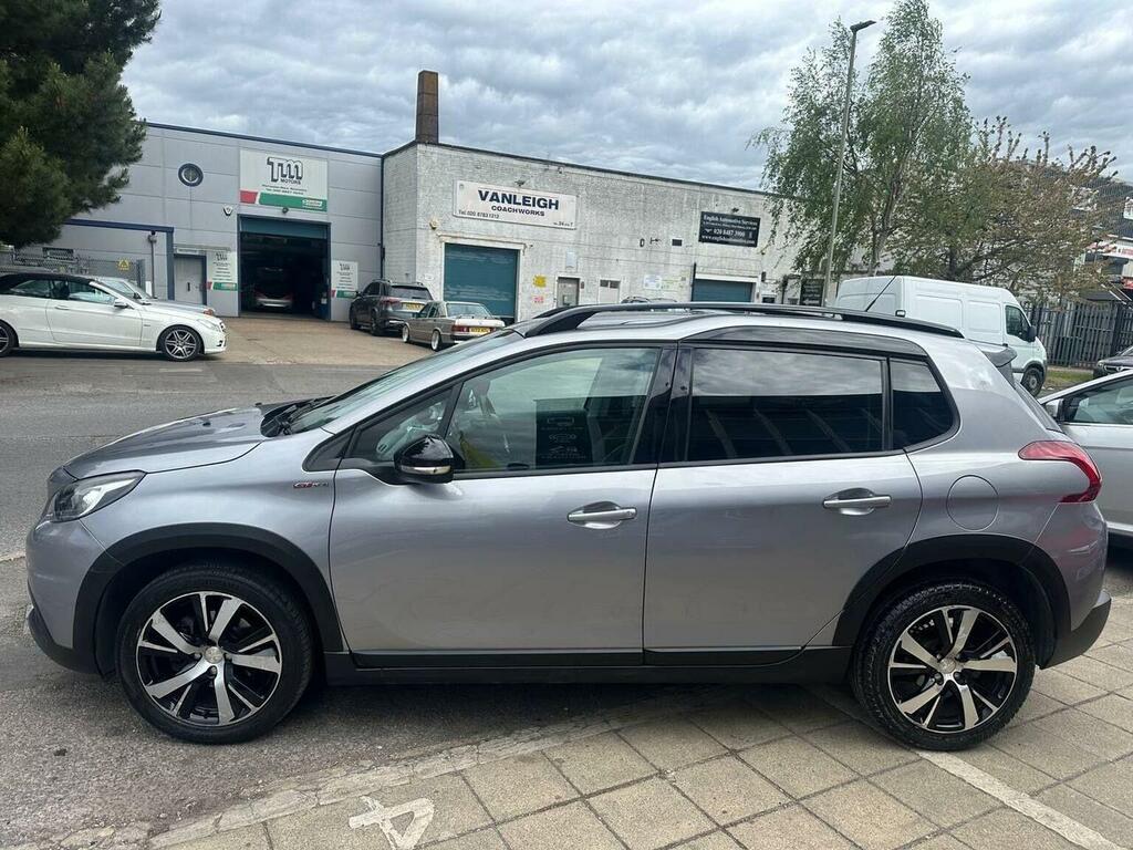 Peugeot 2008 Suv 1.2 Puretech Gt Line Eat Euro 6 Ss 201 WG17FSF Grey #5