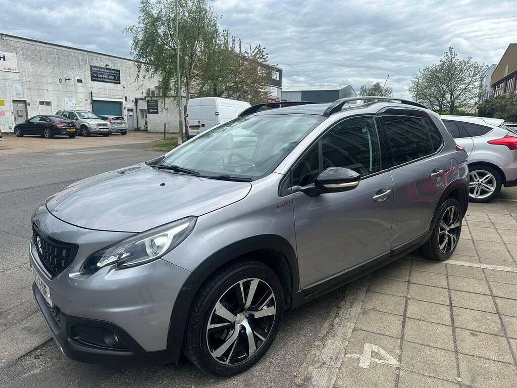 Peugeot 2008 Suv 1.2 Puretech Gt Line Eat Euro 6 Ss 201 WG17FSF Grey #4