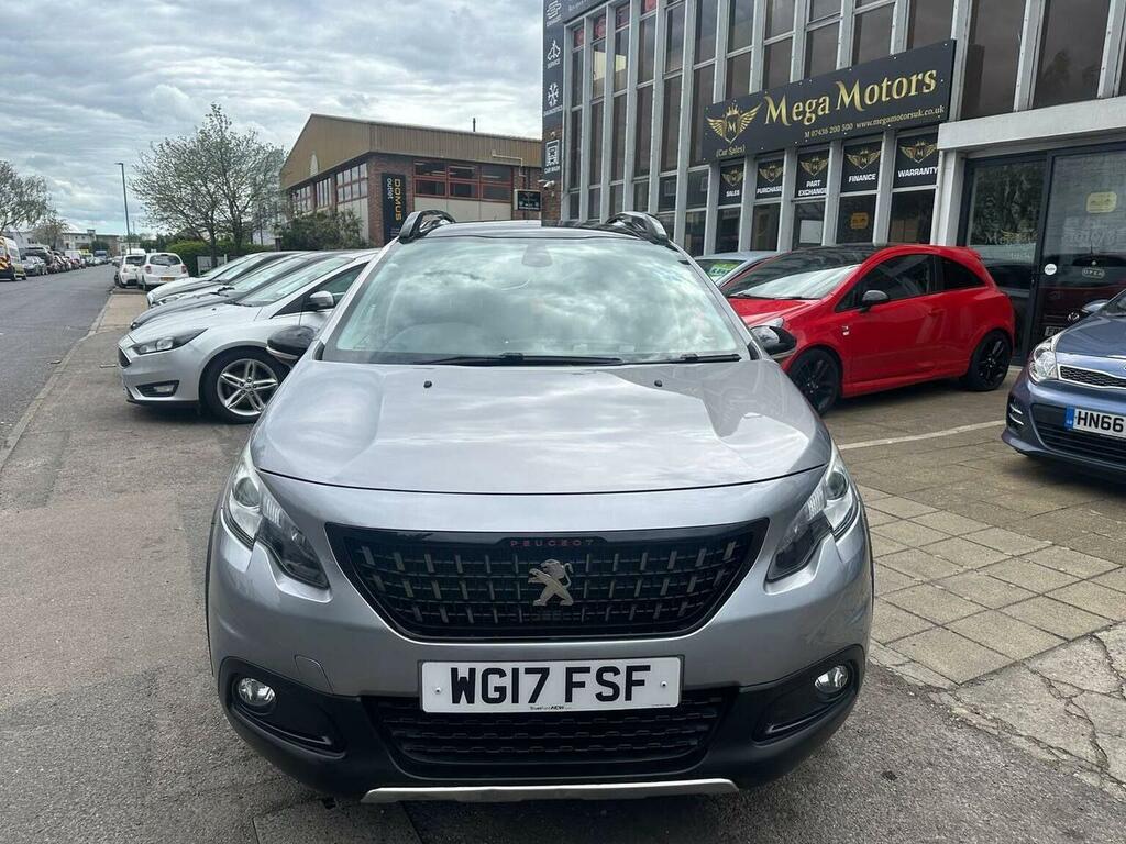 Peugeot 2008 Suv 1.2 Puretech Gt Line Eat Euro 6 Ss 201 WG17FSF Grey #2
