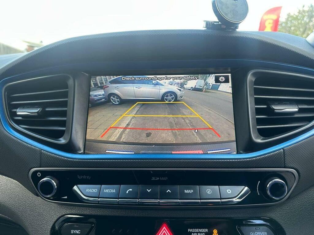 Hyundai Ioniq Hatchback 1.6 H-gdi Premium Dct Euro 6 Ss HN68TOU Black #3