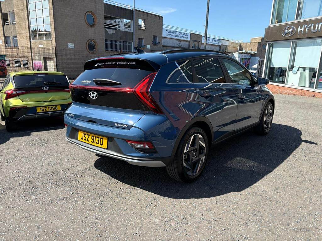 Hyundai Bayon 1.0 Tgdi 90 Tech Line Dct JSZ9130 Blue #3