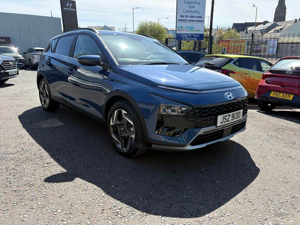 Hyundai Bayon 1.0 Tgdi 90 Tech Line Dct Blue