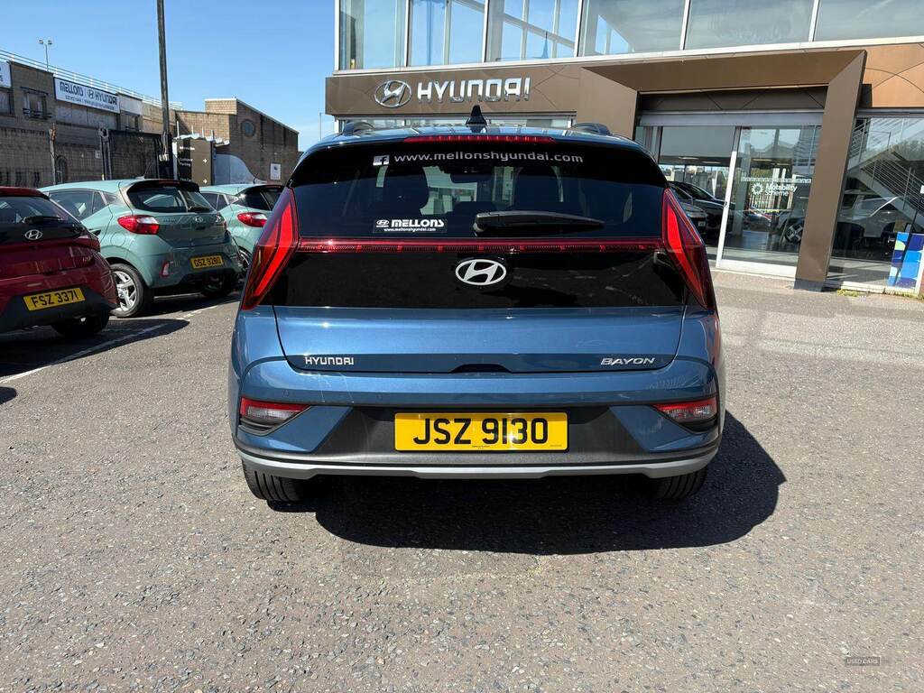 Hyundai Bayon 1.0 Tgdi 90 Tech Line Dct JSZ9130 Blue #4