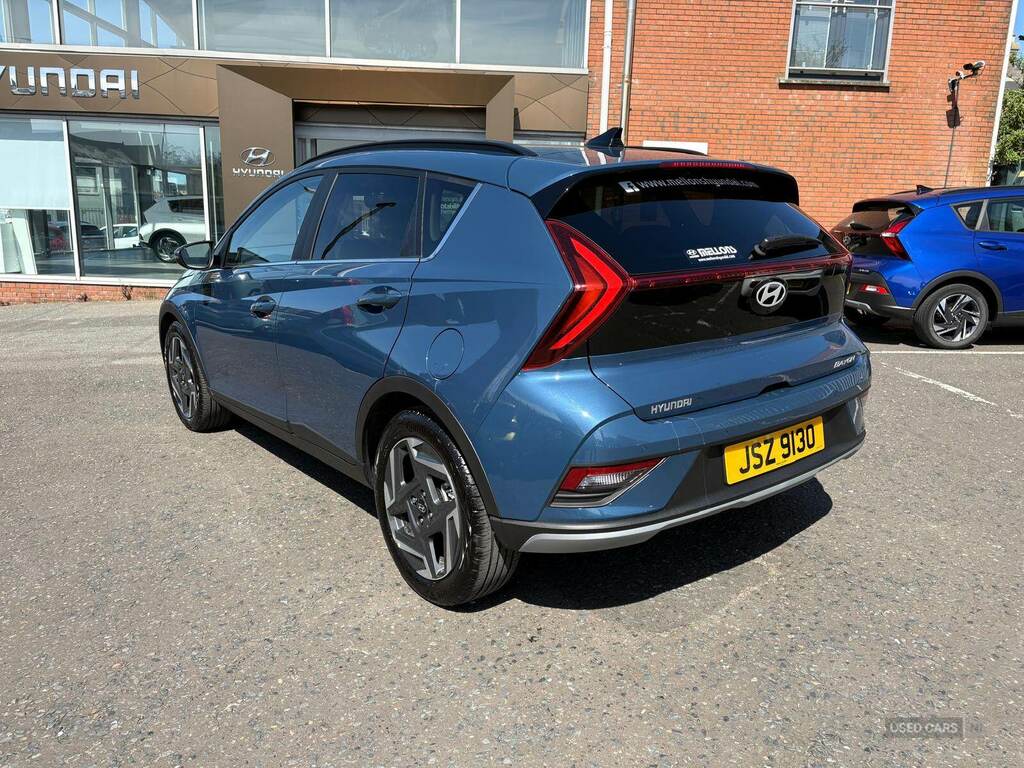 Hyundai Bayon 1.0 Tgdi 90 Tech Line Dct JSZ9130 Blue #5