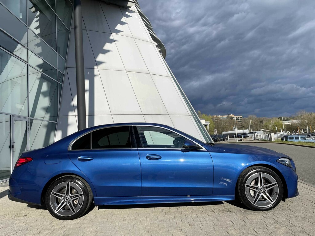 Mercedes-Benz C Class 2.0 C300e 25.4Kwh Amg Line Premium Saloon Pe KO24MVV Blue #2