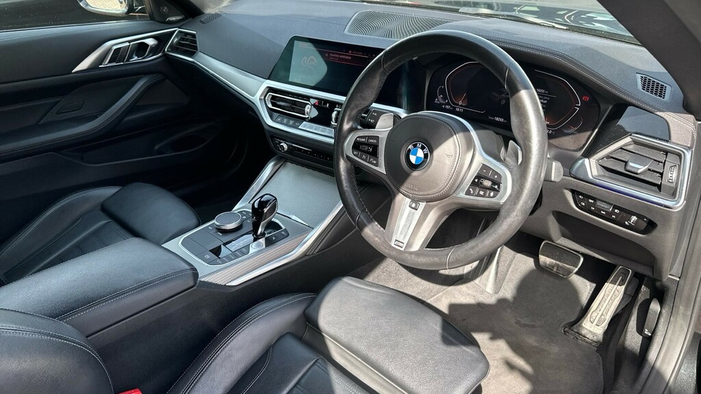 BMW 4 Series Gran Coupe 430D Xdrive M Sport Coupe Black #6
