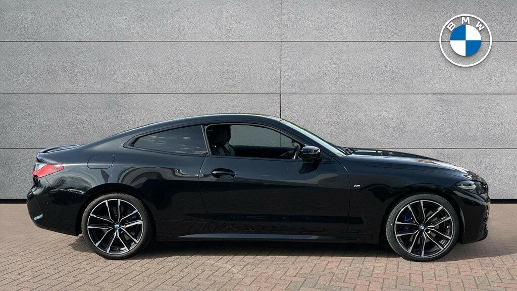 BMW 4 Series Gran Coupe 430D Xdrive M Sport Coupe Black #3