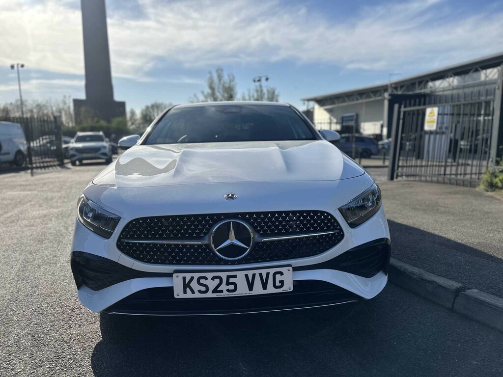 Mercedes-Benz A Class 1.3 A200h Mhev Amg Line Executive Hatchback KS25VVG White #3