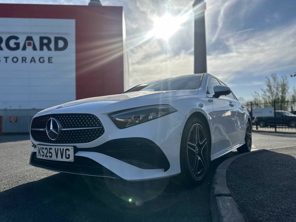 Mercedes-Benz A Class 1.3 A200h Mhev Amg Line Executive Hatchback KS25VVG White #5