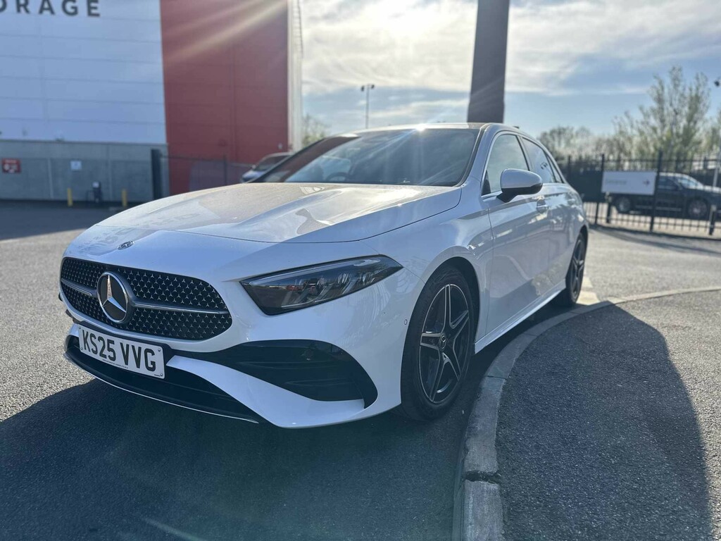 Mercedes-Benz A Class 1.3 A200h Mhev Amg Line Executive Hatchback KS25VVG White #4