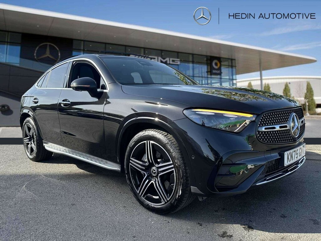 Mercedes-Benz GLC Class 2.0 Glc300dh Mhev Amg Line Premium Coupe Die Black