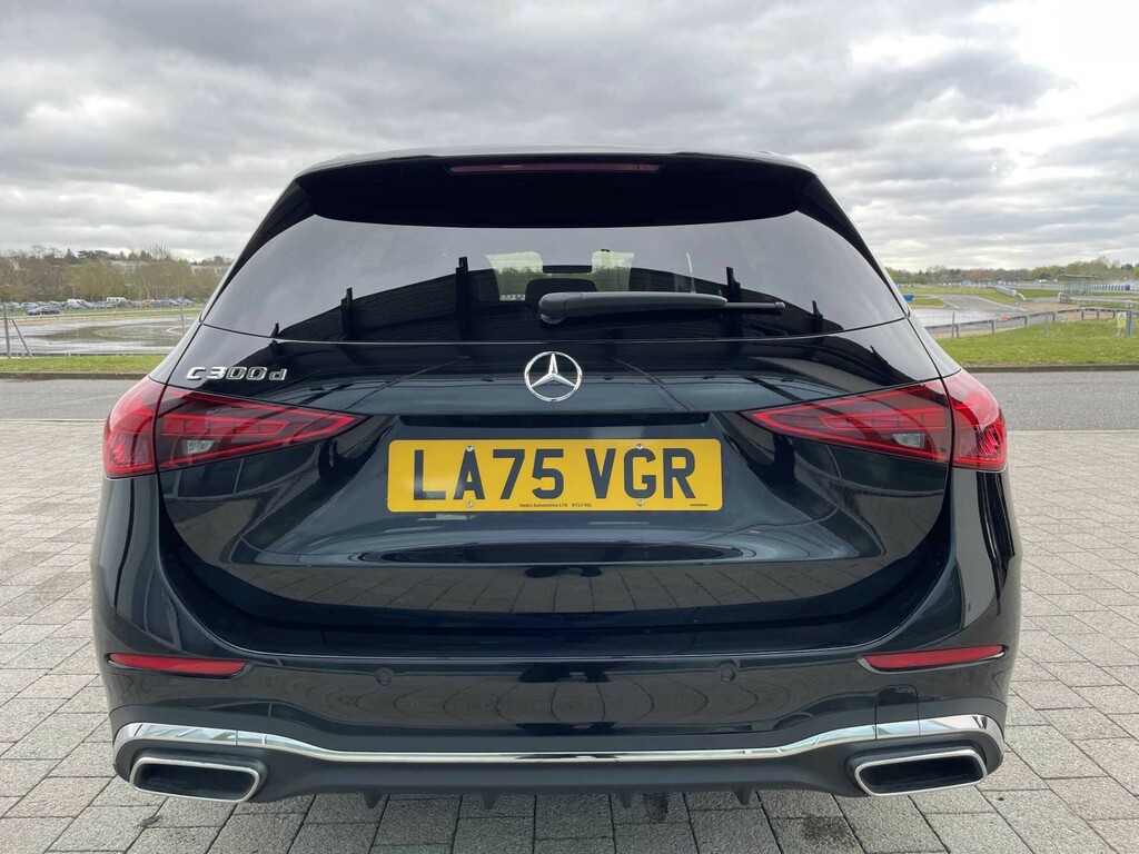 Mercedes-Benz C Class 2.0 C300dh Mhev Amg Line Premium Estate Dies LA75VGR Black #5
