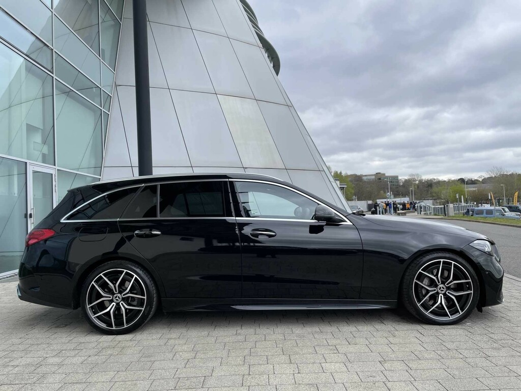Mercedes-Benz C Class 2.0 C300dh Mhev Amg Line Premium Estate Dies LA75VGR Black #2