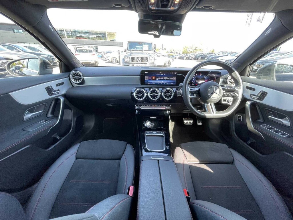 Mercedes-Benz A Class 1.3 A180h Mhev Amg Line Premium Plus Saloon KP25XYH Black #6
