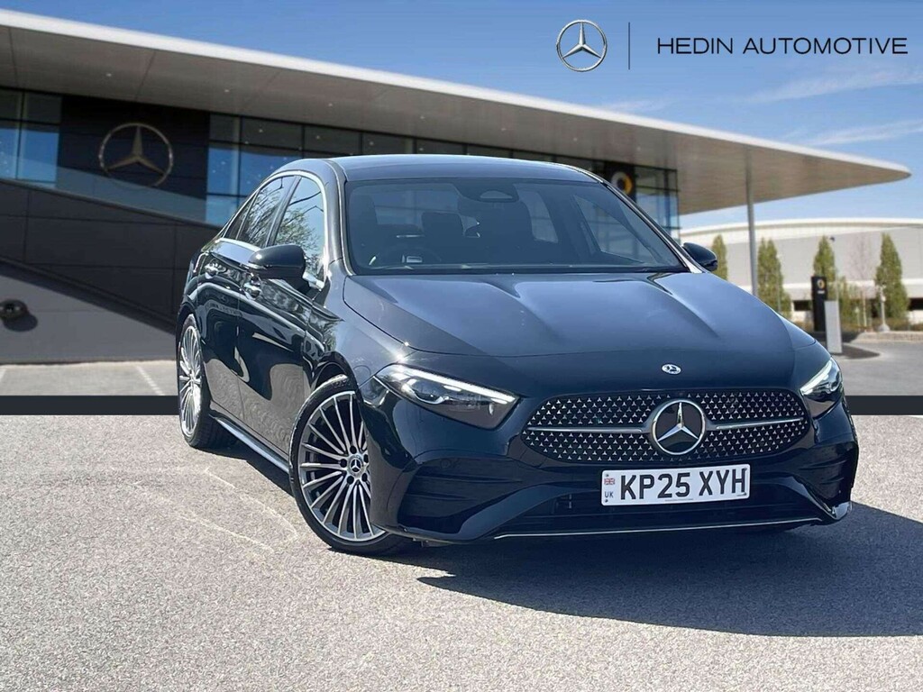 Mercedes-Benz A Class 1.3 A180h Mhev Amg Line Premium Plus Saloon Black