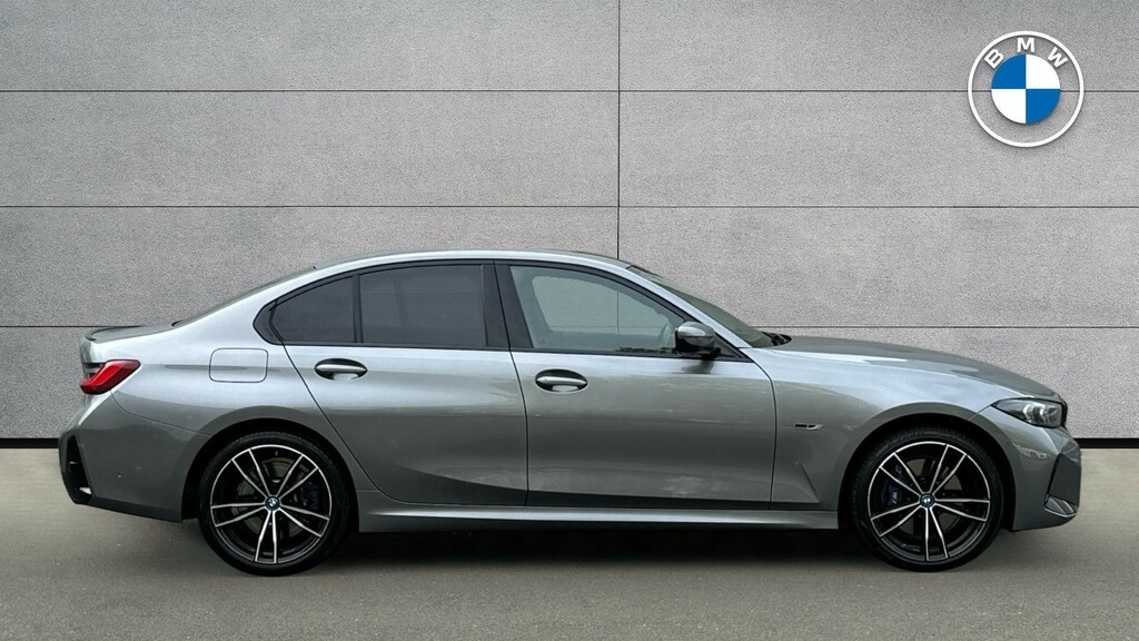 BMW 3 Series 330E Xdrive M Sport Saloon PF72HPE Grey #3
