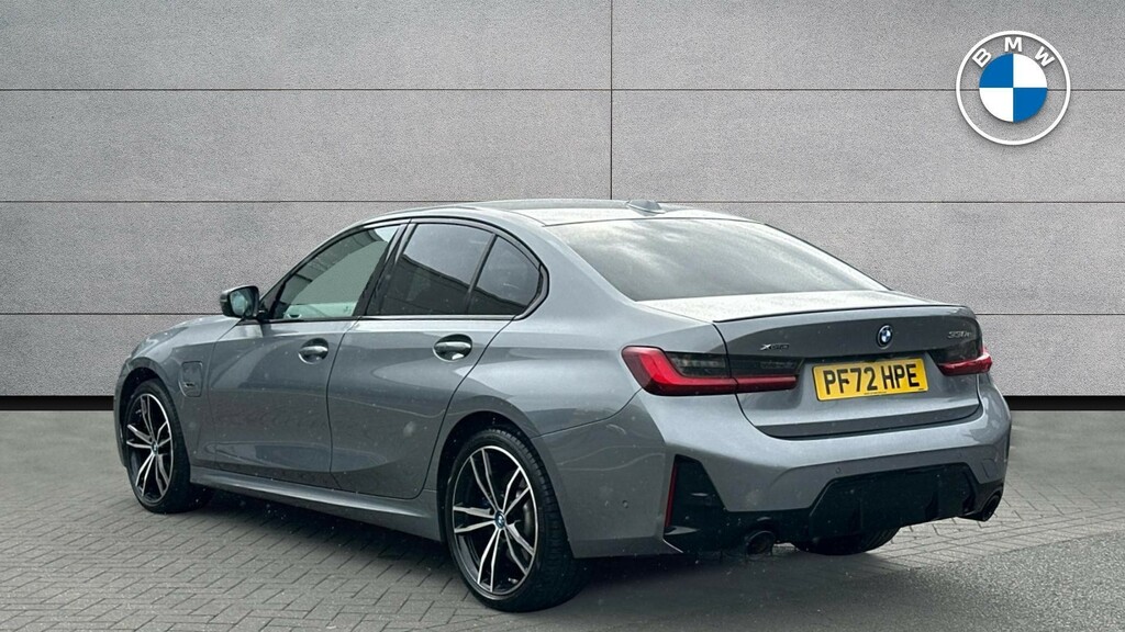 BMW 3 Series 330E Xdrive M Sport Saloon PF72HPE Grey #2